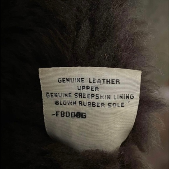 UGG Classic Tall Baroque Embossed Paisley Brown Boots #5852 - Size 6 - Picture 7 of 8